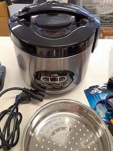 Пароварка Solis 817 Rice Cooker Duo Рисоварка Пароварка (3 фото из 3)