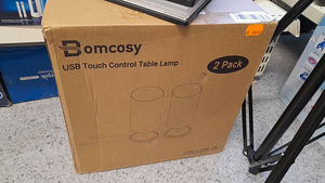 LOT! Bomcosy puutetundliku laualamp 2tk USB 6W (1 foto / 1)