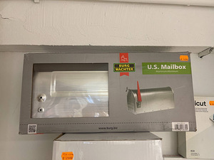 LOT! BURG-WÄCHTER, US Mailbox postkast (2 foto / 2)