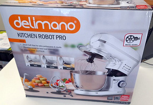 LOT! Delimano KÖÖGIROBOT PRO Mikser 1400W Köögikombain (7 foto / 7)
