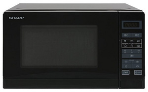 LOT! Mikrolaineahi Sharp R-242BKW 800 W 20 l (1 foto / 10)