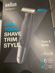 LOT! Braun Series XT5200 Habemetrimmer + varuterad (2 foto / 4)