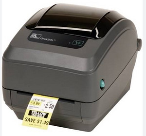 Принтер этикеток Zebra GK420T 110 мм USB, RS-232 (1 фото из 10)