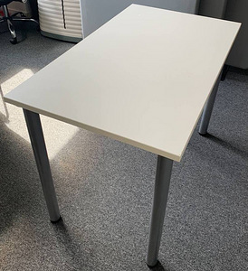 LOT! Valge laud 120x80x74cm (2 foto / 2)
