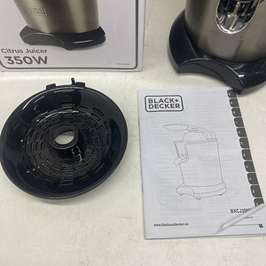 LOT! Mahlapress Black & Decker Electric Juicer BXCJ350E 350W (3 foto / 10)