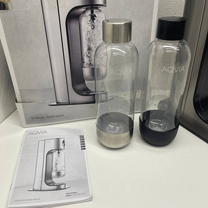 LOT! Aqvia 340550 mulliveemasin + 2 BPA-vaba PET veepudelit (3 foto / 10)
