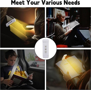 LED raamatuvalgusti, lugemisvalgusti Yizemay (6 foto / 9)