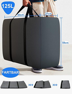 Suur kokkupandav kott XXL Oxford 125 L x 2 (2 foto / 7)
