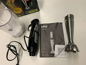 LOT! Saumikser Braun MultiQuick 7 käasimikser, must (4 foto / 7)
