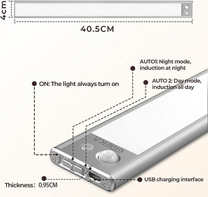 GMEKA TDL-61 LED koduvalgustus, juhtmevaba magnetitega 40cm (8 foto / 10)