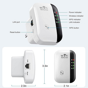 LOT! Caymuller WIFI 802.11 signaali võimendaja (5 foto / 9)
