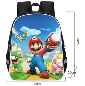 LOT! UUS Laste kooliseljakott Super Mario (4 foto / 4)