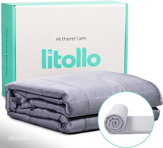Новое утяжеленное одеяло Литолло - 150 х 200 см, 8 кг. (фото #8)