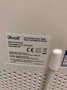 LOT! UUS Õhupuhasti LEVOIT H13 600S 147 697 m³/h (6 foto / 10)