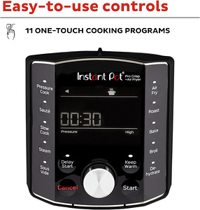 Фритюрница и мультиварка Instant Pot Crisp 7,6 л 1500 Вт (2 фото из 10)