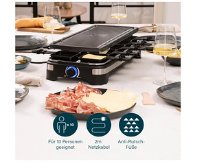 LOT! UUS Princess 162650 Raclette 10 Lauagrill (3 foto / 7)