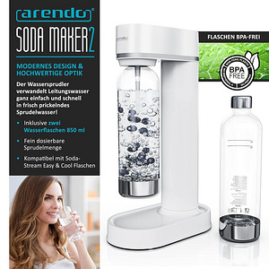 LOT! Vee gaseerimismasin Arendo Soda Maker 2 (1 foto / 8)