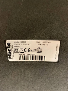 ПЫЛЕСОС MIELE COMPLETE C3 Белый POWERLINE 890W (3 фото из 10)
