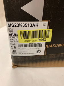 LOT! Mikrolaineahi Samsung MS23K3513AK Ei tööta (7 foto / 9)