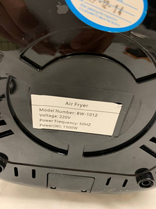LOT! ARINTUL 5,5 l kuumaõhuga fritüür 1500W (8 foto / 10)