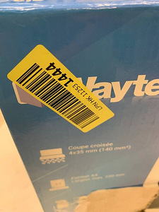 LOT! WAYTEX 6-lehe paberipurustaja 12,5L paberihunt (5 foto / 8)