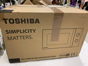 LOT! UUS Toshiba MW2-MM20PF(BK) mikrolaineahi, 800 W, 20 l (9 foto / 10)