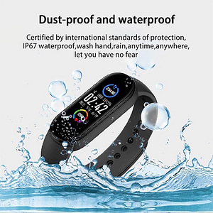 LOT! UUS Nutikell Smart Band 6 M6 (8 foto / 10)