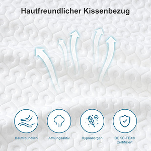 LOT! UUS Ortopeediline padi BedStory 40 x 60 cm (4 foto / 6)