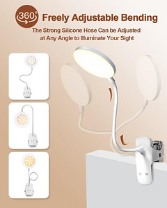 LOT! UUS Lenudar painduv lugemislamp USB LED (6 foto / 7)