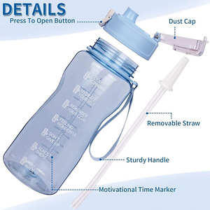LOT! UUS Spordiveepudel Shbrifa, 2 L, sinine (4 foto / 6)