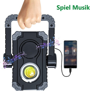 LOT! UUS LED-töövalgusti Vicalo Bluetooth-kõlariga (3 foto / 5)