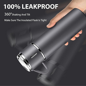 LOT! Termos Topahgod 500 ml, tassi ja käepidemega roosa (4 foto / 6)