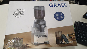 LOT! Graef CM 820 кофемолка с дисковым измельчителем 128 Вт (7 фото из 9)