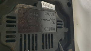 LOT! Graef CM 820 кофемолка с дисковым измельчителем 128 Вт (9 фото из 9)
