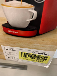 LOT! Bosch Tassimo finesse kapslimasin TAS163E (5 foto / 6)