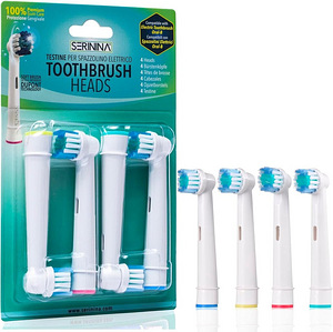LOT! UUS Elektrilise hambaharja otsik Oral-B, 4 tk Analoog (1 foto / 5)