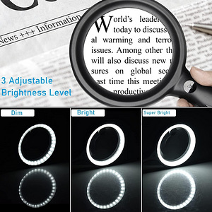 LOT! UUS Oeedsns XT-8011 LED suurendusklaas, 30X 60X (7 foto / 7)