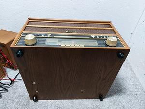 LOT!Auna Belle Epoque 1910 retro stereosüsteem FM BT Plaat (8 foto / 8)