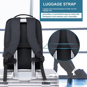 LOT!UUS Sülearvuti seljakott Victoriatourist, must 15,6 USB (4 foto / 5)