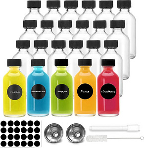 LOT! UUS Etievort Mini klaaspudelid, 24 tk, 60 ml (1 foto / 9)