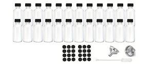 LOT! UUS Etievort Mini klaaspudelid, 24 tk, 60 ml (7 foto / 9)