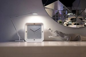 ЛОТ! НОВЫЕ NEXTIME Деревянные настенные часы, 40x40 см (3 фото из 5)