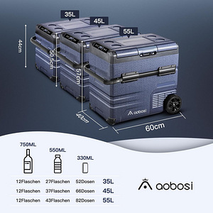 LOT! UUS Autokülmik WiFi-ga AAOBOSI TWW55, 55 l (4 foto / 10)