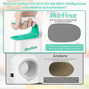 LOT! Mefine HY128 väike soojenduspress, t-särgi trükimasin (2 foto / 9)