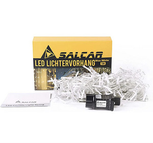 LOT! UUS Salcar LED valguskardin PC240326, 5m soe valge (1 foto / 4)