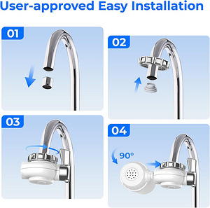 LOT! UUS Köögisegisti veefilter Waterdrop WD-FC-04 (3 foto / 8)