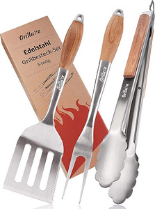 Grilluxe® grillsöögiriistade komplekt, 3 tk. (1 foto / 7)