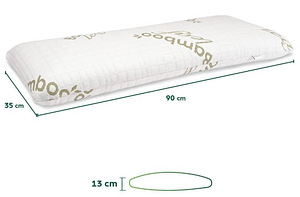 Flowen ortopeediline padi Bamboo memory foam, 35x90cm (3 foto / 6)