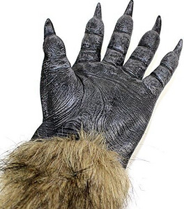 LOT! UUS Thematys karnevali kindad Evil Wolf Claw Claw (5 foto / 6)