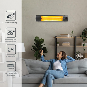 LOT! ICQN infrapuna kütteseade 2300 W, siseõuesoojendi (4 foto / 10)